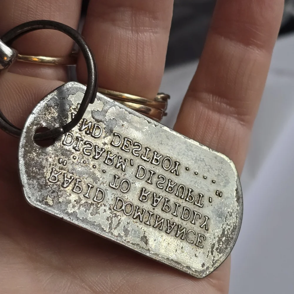 Keychain Rapid dominance to rapidly disarm, disrupt, and destroy military
